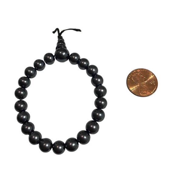 🍬7 for $15🍬 Metallic Faux Pearl Stretch Bracelet CC - Picture 4 of 5